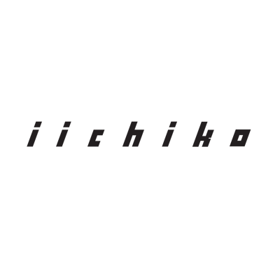 Iichiko Logo BLK T