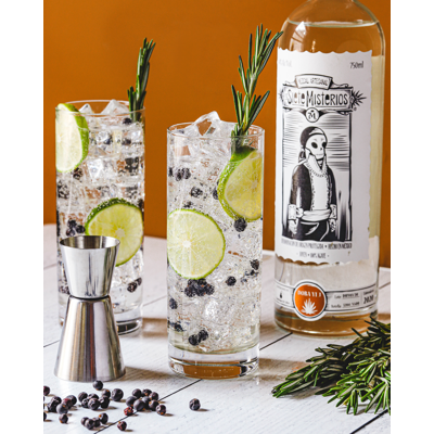 Los Siete Misterios Mezcal Tonic Drinks Doba Yej