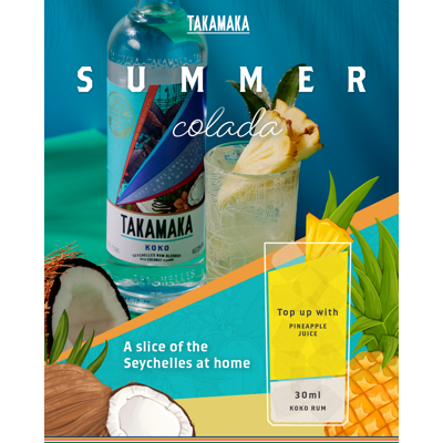 Summer Colada Social Post