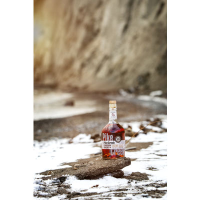 Pike Creek Bottle Winter Lifestyle