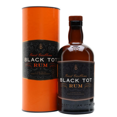 Black Tot Finest Caribbean Rum 70cl Gift Box