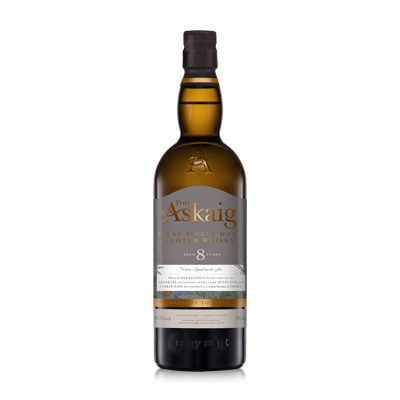 Port Askaig 8Yo Bottle Render