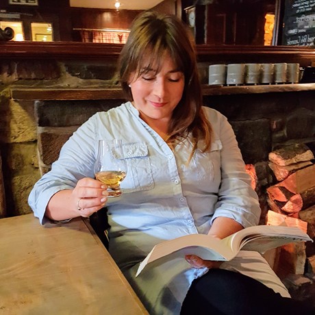 Stef's perfect way to enjoy a dram!