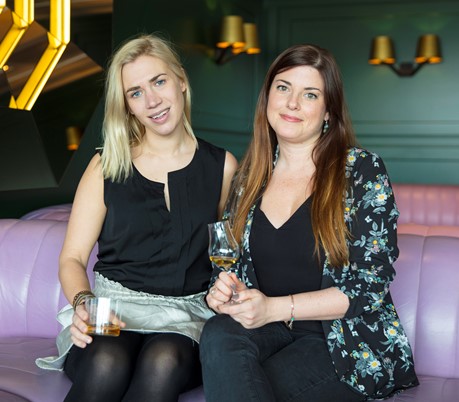 Georgie & Becky the masterminds behind #OurWhisky