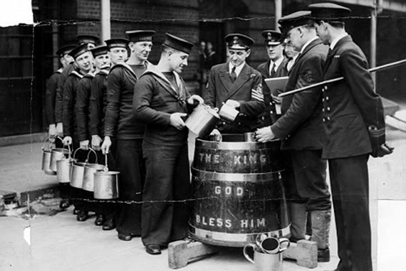 A Brief History Of British Navy Rums News Speciality Brands